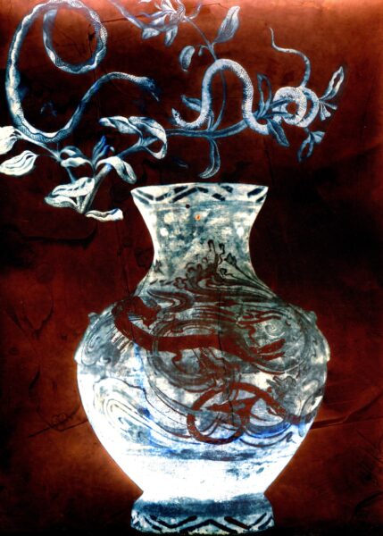 Snakes and Vase